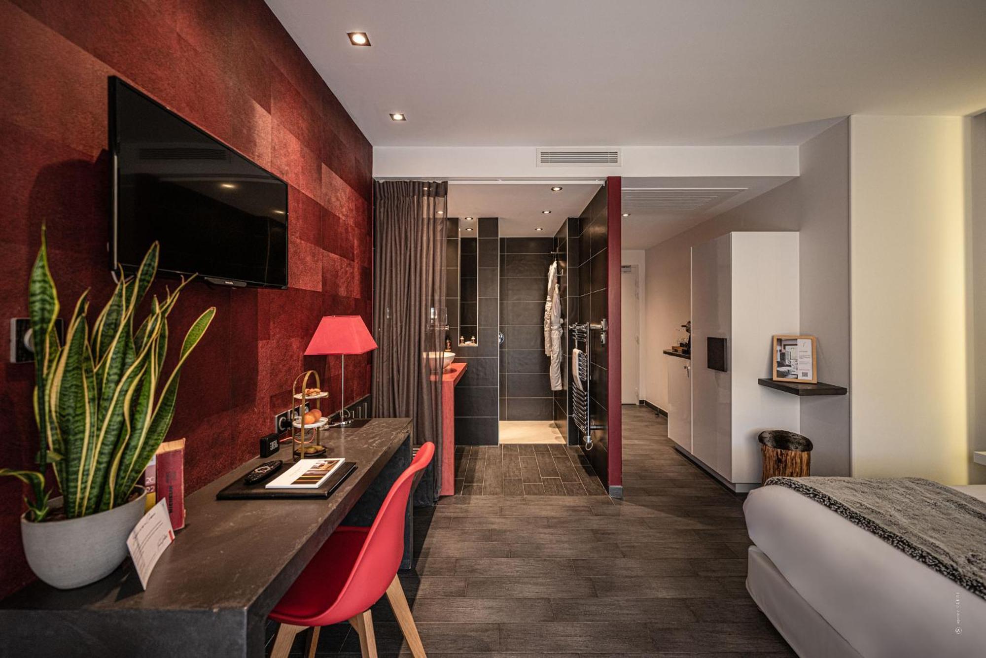 Hotel Le Parc - La Table De Franck Putelat Carcassonne Eksteriør billede
