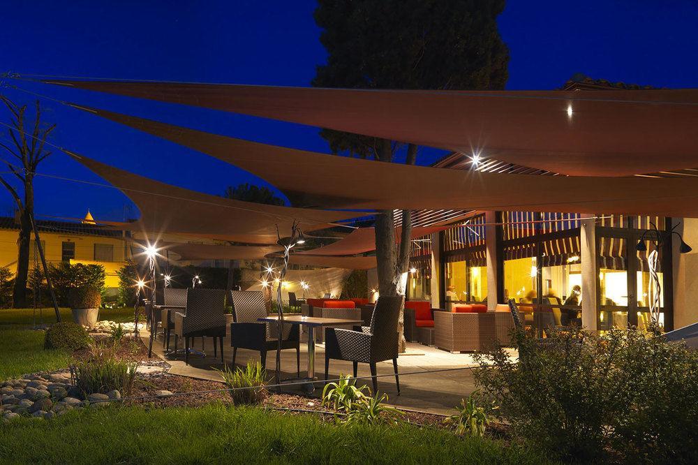 Hotel Le Parc - La Table De Franck Putelat Carcassonne Eksteriør billede